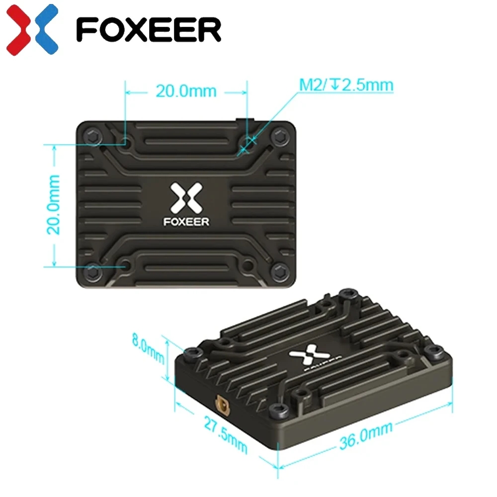 Foxeer 5.8G Reaper Extreme V2  - Foxeer Reaper Extreme 2.5W Vtx ulasan dan harga